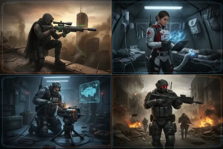 Лучшие билды для классов Warface в 2025 году