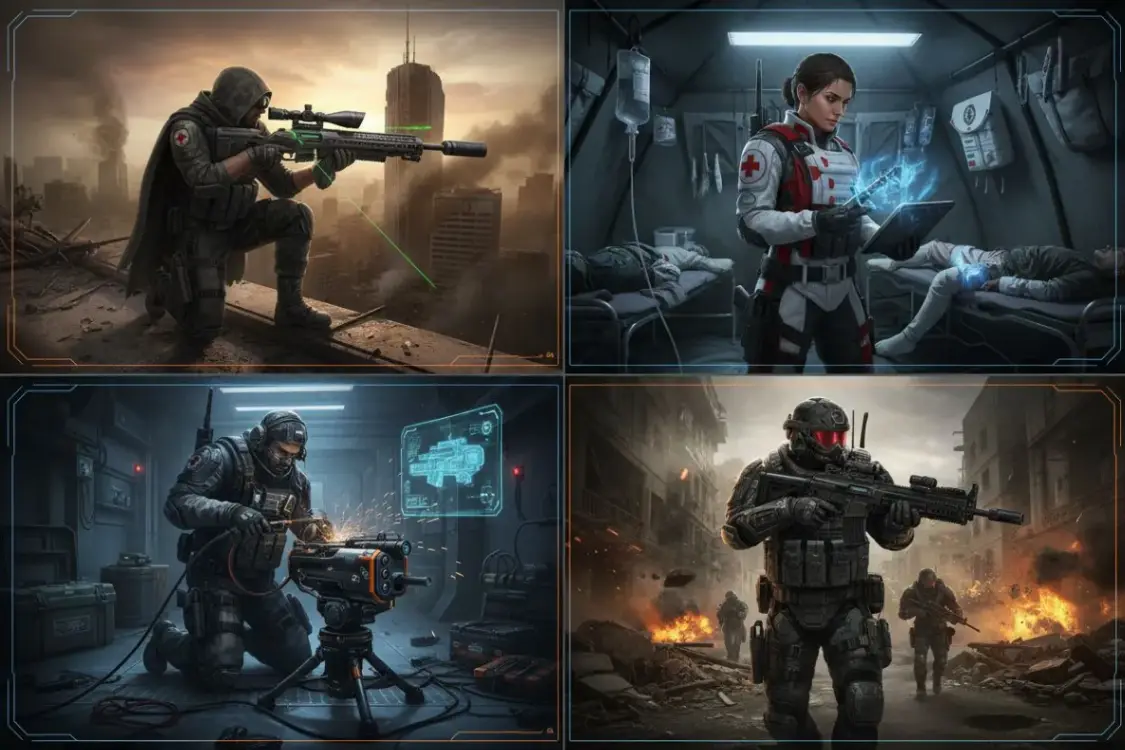 Лучшие билды для классов Warface в 2025 году